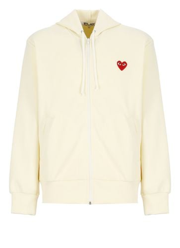 Sweatshirt With Logo - Comme des Garçons Play - Modalova