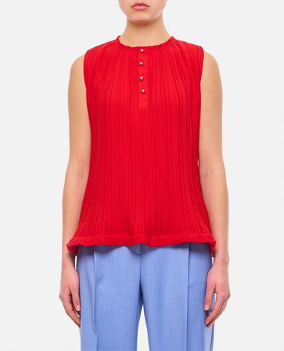 Lanvin Sleeveless Pleated Top - Lanvin - Modalova