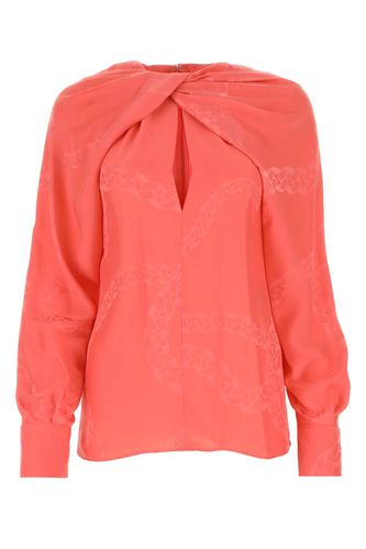 Salmon Satin Blouse - Stella McCartney - Modalova