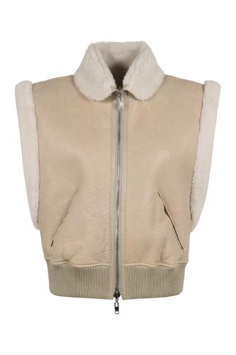 Zip-up Cropped Sleeveless Gilet - Isabel Marant - Modalova