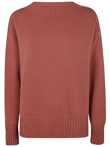 Long Sleeves Crew Neck Oversized Sweater - Drumohr - Modalova