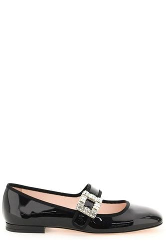 Tr Vivier Buckle Embellished Babies Ballerinas - Roger Vivier - Modalova