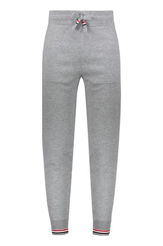 Drawstring Knitted Track Pants - Thom Browne - Modalova