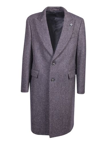 Special Line Drop 7 /brown Coat - Lardini - Modalova