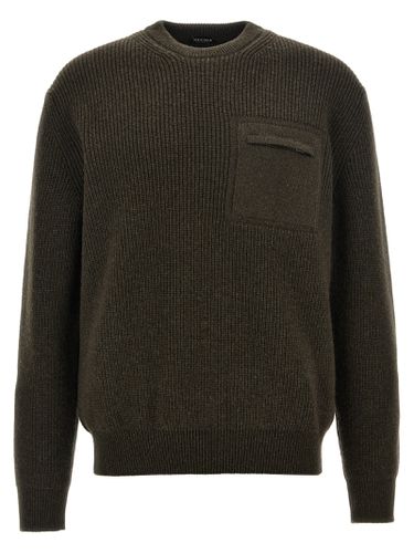 Zegna Zip Pocket Sweater - Zegna - Modalova