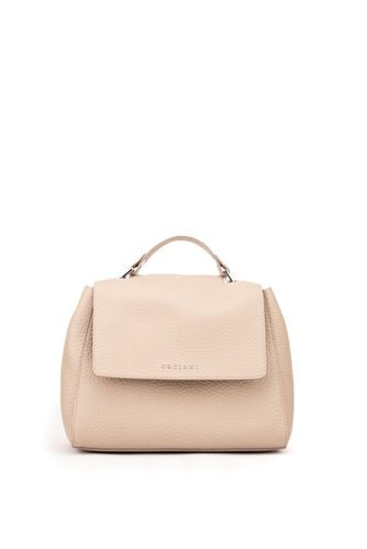 Small Sveva Soft Bag In Textured Leather - Orciani - Modalova