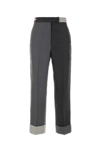 Thom Browne Two-tone Wool Pant - Thom Browne - Modalova