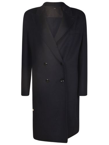 Double-breasted Long Blazer - Giorgio Armani - Modalova