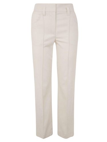 Straight Leg Tailored Pants - Brunello Cucinelli - Modalova