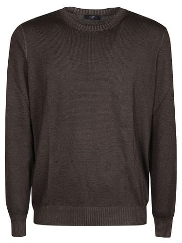 Fay Rounded Sweater - Fay - Modalova