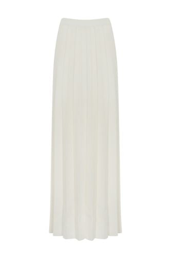 D. Exterior Long Pleated Wool Skirt - D.Exterior - Modalova