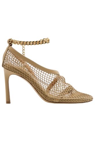 Stretch Sandals In Leather And Mesh - Bottega Veneta - Modalova