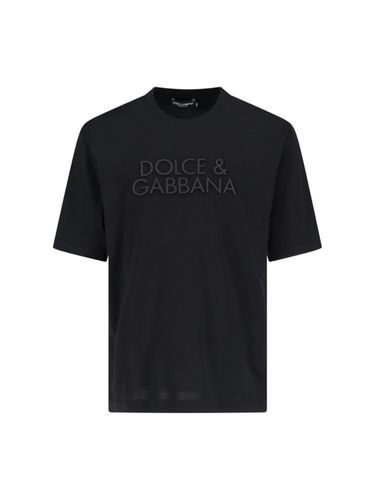 Dolce & Gabbana Logo T-shirt - Dolce & Gabbana - Modalova