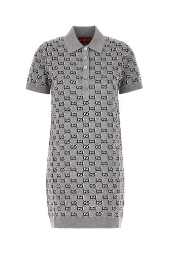 Gucci Embroidered Wool Mini Dress - Gucci - Modalova