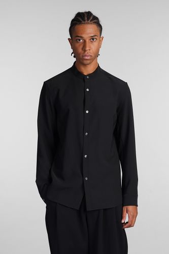 Attachment Shirt In Black Polyester - Attachment - Modalova