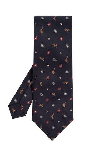 Pattern Embroidered Pointed-tip Tie - Etro - Modalova