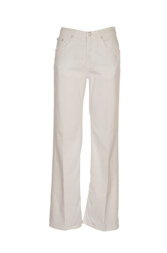 Dondup White Flared Jeans - Dondup - Modalova