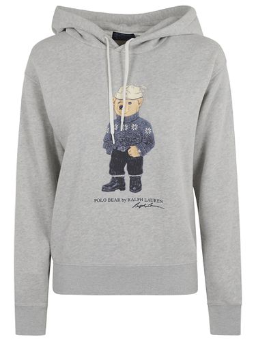 Logo Print Hooded Sweatshirt - Ralph Lauren - Modalova