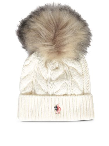 Pompon Wool And Cashmere Beanie - Moncler Grenoble - Modalova