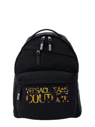 Black Backpack - Versace Jeans Couture - Modalova