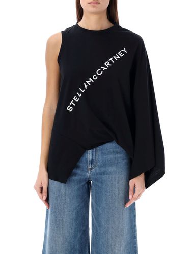 Fluid Logo One Sleeve Top - Stella McCartney - Modalova