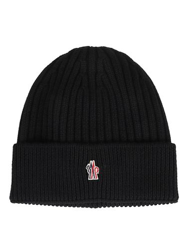 Logo Embroidered Knit Beanie - Moncler Grenoble - Modalova