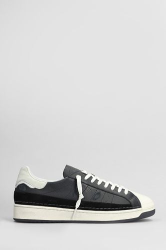 D. A.T. E. Base Used Sneakers In Leather - D.A.T.E. - Modalova