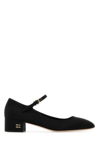 Miu Miu Black Fabric Pumps - Miu Miu - Modalova