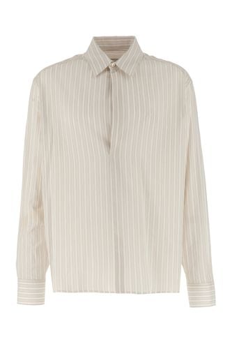 Lanvin Embroidered Cotton Shirt - Lanvin - Modalova