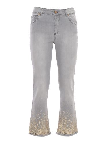 Jeans With Sequins - Ermanno Ermanno Scervino - Modalova