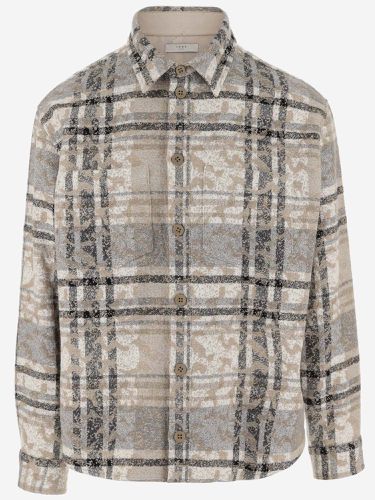 Cotton Blend Shirt With Check Pattern - 1989 Studio - Modalova