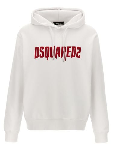 Dsquared2 Logo Print Hoodie - Dsquared2 - Modalova