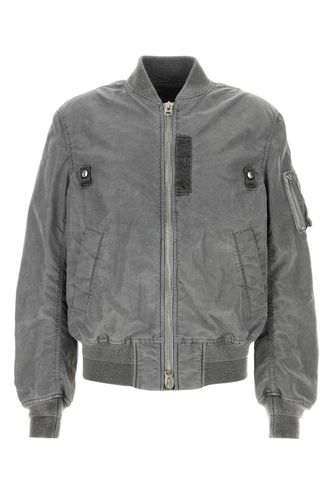 Sacai Dark Grey Nylon Bomber Jacket - Sacai - Modalova