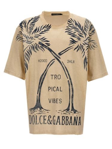 Dolce & Gabbana Printed T-shirt - Dolce & Gabbana - Modalova