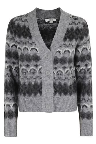 Vince Fair Isle Cardigan - Vince - Modalova