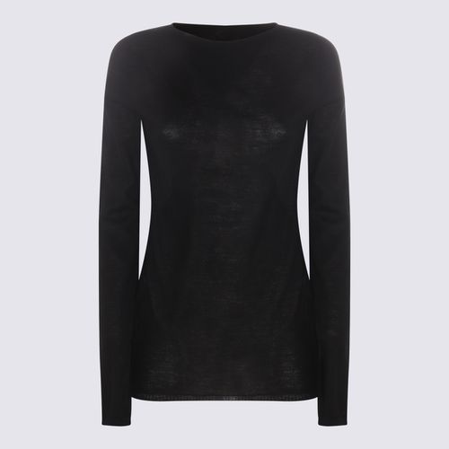 Rick Owens Black Wool Sweater - Rick Owens - Modalova