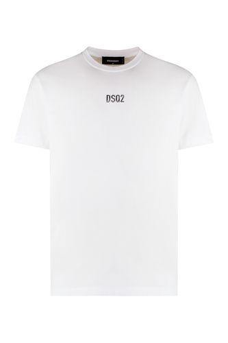 Dsquared2 Logo Cotton T-shirt - Dsquared2 - Modalova