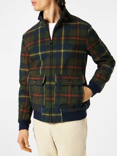 Man Thermo Jacket With Tartan Print - MC2 Saint Barth - Modalova