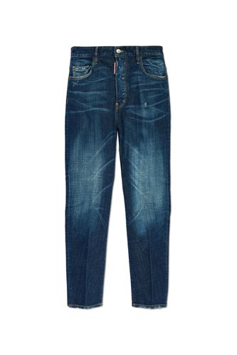 Distressed Straight-leg Jeans - Dsquared2 - Modalova