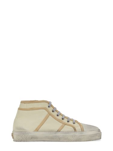 Canvas Mid-top Sneakers - Dolce & Gabbana - Modalova