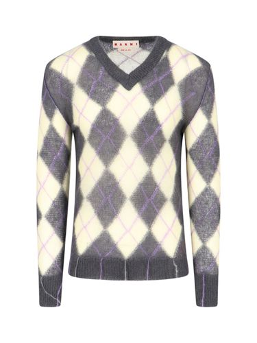 Marni Check Sweater - Marni - Modalova