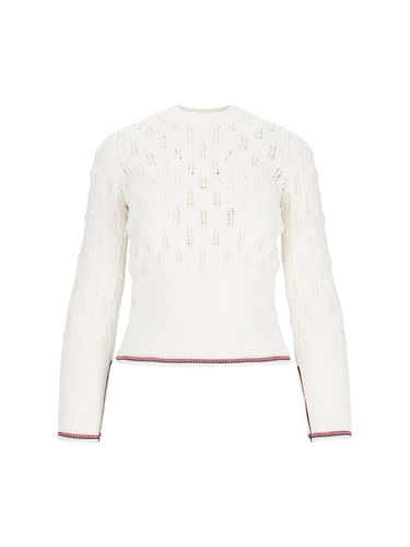 Thom Browne Openwork Sweater - Thom Browne - Modalova