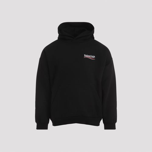 Balenciaga Black Cotton Sweatshirt - Balenciaga - Modalova