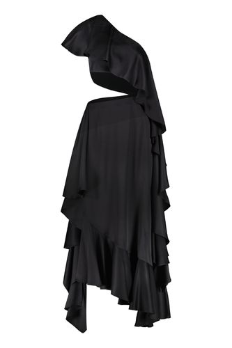 Alexander McQueen Silk Maxi Dress - Alexander McQueen - Modalova