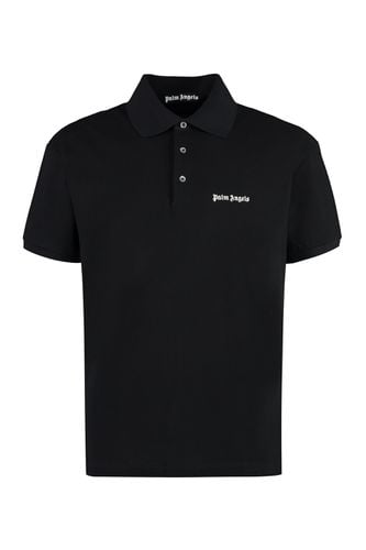 Palm Angels Piquet Polo Shirt - Palm Angels - Modalova