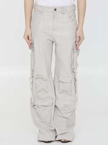 Leather Cargo Pants - Salvatore Santoro - Modalova