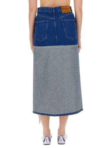 Marni Denim Skirt - Marni - Modalova