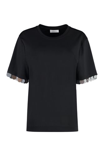 Viscose Crew-neck T-shirt - Paco Rabanne - Modalova