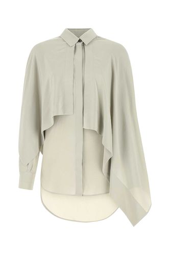 Quira Light Grey Silk Blouse - Quira - Modalova