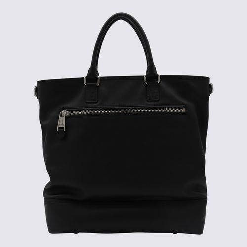 Moschino Black Totes - Moschino - Modalova